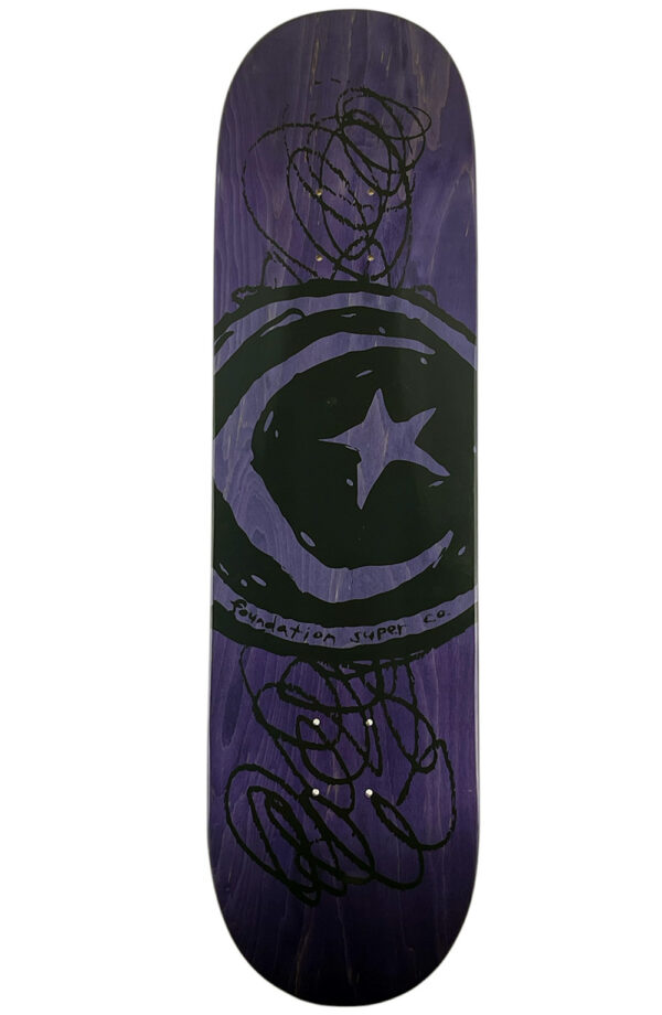 Foundation Star & Moon Scribble 8.38"