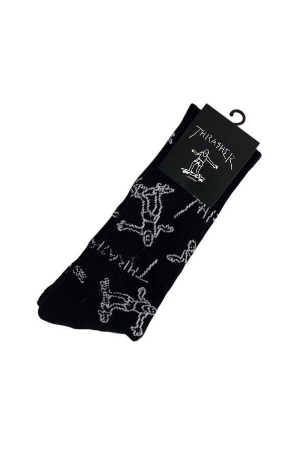 Thrasher Gonz Logo Crew Socks