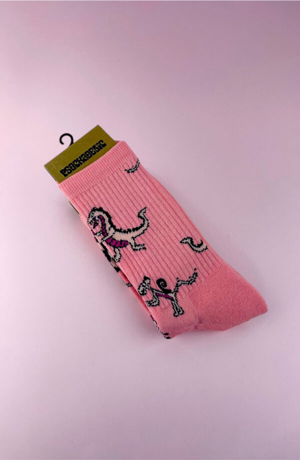 Psockadelic Pinkzilla Socks