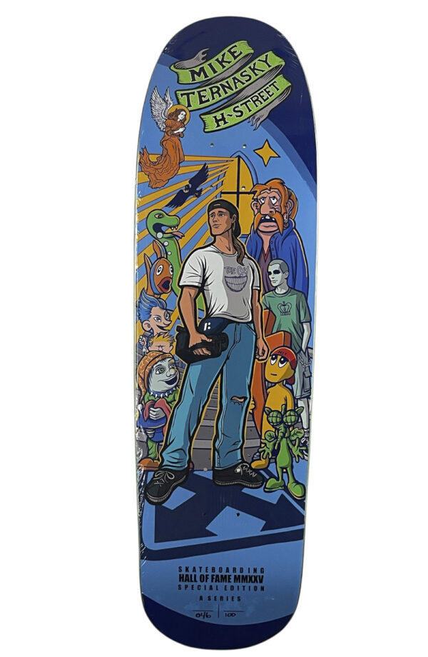 H-Street Mike Ternasky Hall Of Fame Special Edition Deck 9.25"